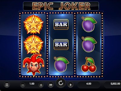 Игровой аппарат Epic Joker студии Relax Gaming