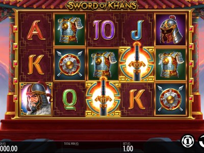 Игровой автомат Sword Of Khans студии Thunderkick